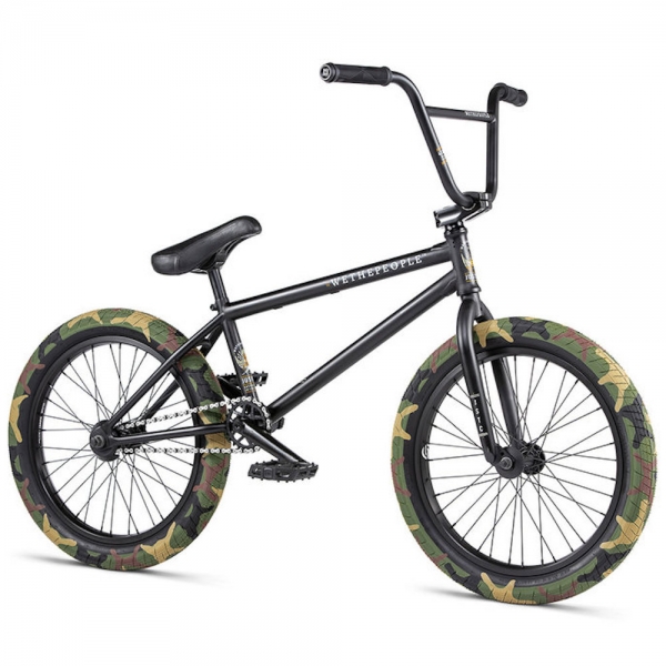 WeThePeople JUSTICE 2020 20.75 matt black BMX bike