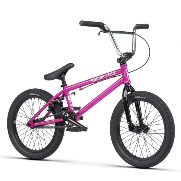 Radio SAIKO 18 2021 18 metallic purple BMX bike