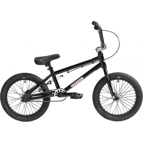 Colony Horizon 16 2021 Black with Polished BMX bike