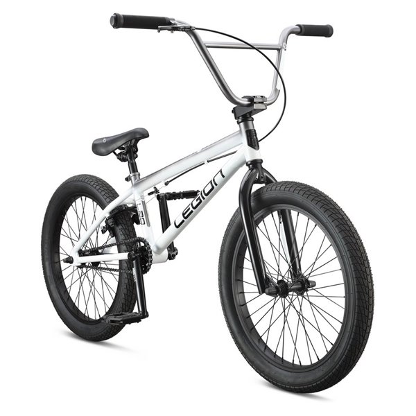 vooroordeel prieel Distributie Mongoose BMX L20 2021 white BMX bikes - KINGSBIKES USA
