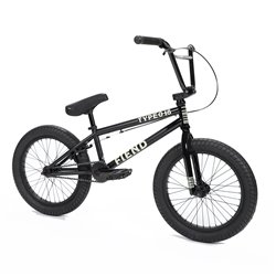 Fiend Type O 18 2022 black BMX bike