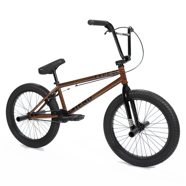 Fiend Type O+ 2022 brown BMX bike